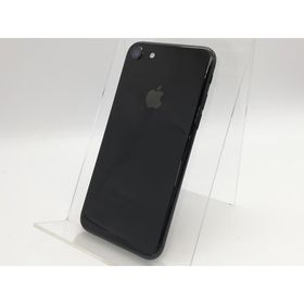 【中古】Apple SoftBank 【SIMロック解除済み】 iPhone 7 128GB ジェットブラック MNCP2J/A【大宮東口】保証期間１週間【ランクC】