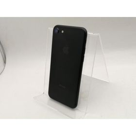 【中古】Apple au 【SIMロック解除済み】 iPhone 7 128GB ブラック MNCK2J/A【津田沼】保証期間１ヶ月【ランクC】