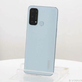 【中古】ワイモバイル OPPO Reno5 A 128GB アイスブルー A101OP Y!mobile SIMフリー 【368-ud】