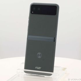 (中古)Motorola motorola razr 40 256GB セージグリーン PAYC0000JP SIMフリー(344-ud)