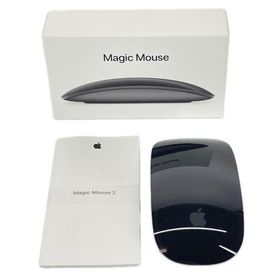 Apple アップル 純正 Magic Mouse 2 レーザーマウス A1657 スペースグレイ マルチタッチ Bluetooth