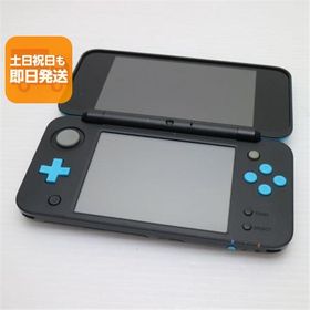美品 NEWニンテンドー2DS LL ブラック×ターコイズ 即日発送 2DS NINTENDO 本体 あすつく 土日祝発送OK