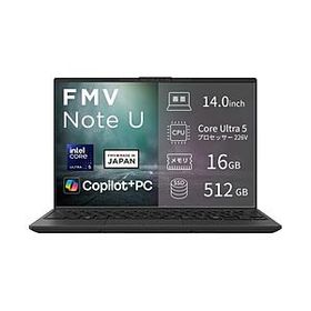 FUJITSU(富士通) ノートパソコン FMV Note Uシリーズ U500-L2 ピクトブラック FMVU500L2B