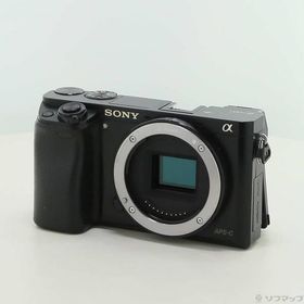 〔中古〕SONY(ソニー) α6000 ボディ ブラック ILCE-6000〔297-ud〕