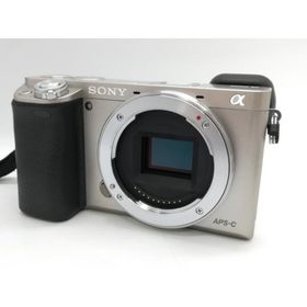 【中古】SONY α6000 ボディ ILCE-6000 シルバー【京都】保証期間１ヶ月【ランクB】