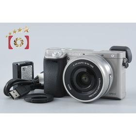 【中古】SONY ソニー α6000 ILCE-6000 ホワイト パワーズームレンズキット シャッター回数僅少 海外版