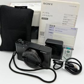 【極上美品/オマケ付】SONY Cyber-shot DSC-WX500 ブラック ソニー サイバーショット コンパクトデジタルカメラ