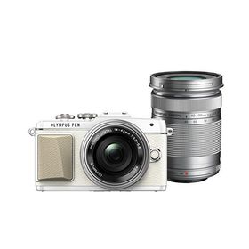 OLYMPUS ミラーレス一眼 PEN E-PL7 EZダブルズームキット ホワイト E-PL7 EZ DZKIT WHT
