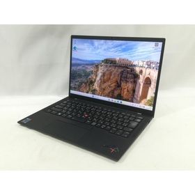 【中古】Lenovo ThinkPad X1 Carbon Gen 9 20XW00GEJP ブラック【i5-1135G7 8G 256G(SSD) WiFi 14LCD(1920x1200)】【大阪本店】保証期間１ヶ月【ランクB】