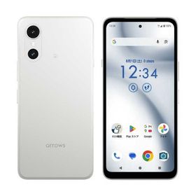 FCNT SIMフリースマートフォン arrows We3 M09 / Dimensity 6300 / 6.1インチ 8GB+128GB ホワイト PBC00001JP