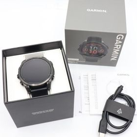 【ボーナスストアPlus】GARMIN fenix 8 Sapphire AMOLED 47mm 010-02904-27 Ti Carbon Gray DLC/Black スマートウォッチ ガーミン 本体