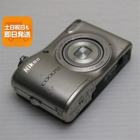 良品中古 COOLPIX L32 シルバー 即日発送 コンデジ Nikon 本体 あすつく 土日祝発送OK