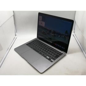 【中古】Apple MacBook Air 13インチ M1(CPU:8C/GPU:7C) 8GB/256GB スペースグレイ MGN63J/A (M1・2020)【大須2】保証期間１ヶ月【ランクC】