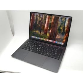 【中古】Apple MacBook Pro 14インチ M4(CPU:10C/GPU:10C) 16GB/512GB スペースブラック MW2U3J/A(14インチ,M4,2024)【戸塚】保証期間１ヶ月【ランクA】