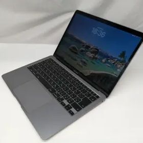 【中古】Apple MacBook Air 13インチ M1(CPU:8C/GPU:7C) 8GB/256GB スペースグレイ MGN63J/A (M1・2020)【秋葉2号】保証期間１ヶ月【ラン