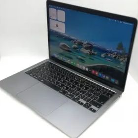 【中古】Apple MacBook Air 13インチ M1(CPU:8C/GPU:7C) 8GB/256GB スペースグレイ MGN63J/A (M1・2020)【京都】保証期間１ヶ月【ランクC