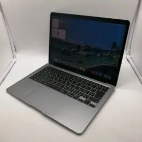 【中古】Apple MacBook Air 13インチ M1(CPU:8C/GPU:7C) 8GB/256GB スペースグレイ MGN63J/A (M1・2020)【OSU301】保証期間１ヶ月【ラン
