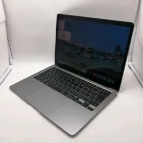 【中古】Apple MacBook Air 13インチ M1(CPU:8C/GPU:7C) 8GB/256GB スペースグレイ MGN63J/A (M1・2020)【OSU301】保証期間１ヶ月【ラン