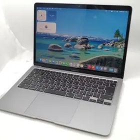 【中古】Apple MacBook Air 13インチ M1(CPU:8C/GPU:7C) 8GB/256GB スペースグレイ MGN63J/A (M1・2020)【大須2】保証期間１ヶ月【ランク