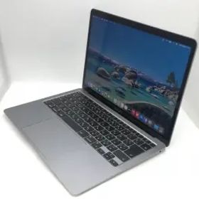 【中古】Apple MacBook Air 13インチ M1(CPU:8C/GPU:7C) 8GB/256GB スペースグレイ MGN63J/A (M1・2020)【京都】保証期間１ヶ月【ランクB