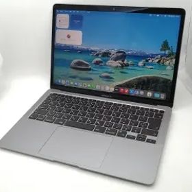 【中古】Apple MacBook Air 13インチ M1(CPU:8C/GPU:7C) 8GB/256GB スペースグレイ MGN63J/A (M1・2020)【広島】保証期間１ヶ月【ランクA
