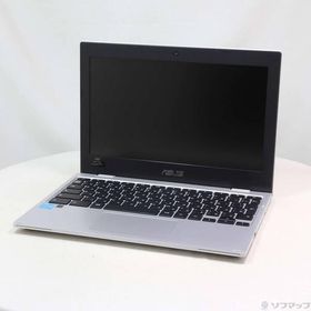 〔中古〕ASUS(エイスース) 〔展示品〕 Chromebook CX1 CX1102CKA-N00010 トランスペアレントシルバー〔377-ud〕