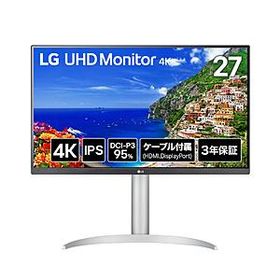 LG(エルジー) PCモニター LG UHD Monitor 4K 27UP650K-W ［27型 /4K(3840×2160） /ワイド /60Hz］