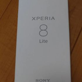SONY Xperia 8 Lite 本体 ブラック