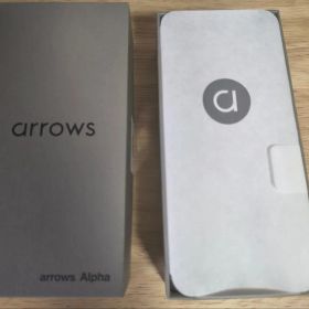【SIMフリー】arrows Alpha M08 ブラック