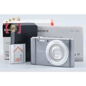 【中古】SONY ソニー Cyber-shot DSC-W810 シルバー デジタルスチルカメラ 元箱付き