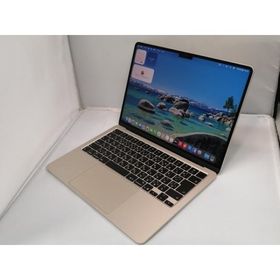 【中古】Apple MacBook Air 13インチ (M4,2025) M4(CPU:10C/GPU:8C) 16GB/256GB スターライト MW0Y3J/A【仙台駅東口】保証期間１ヶ月【ランクA】