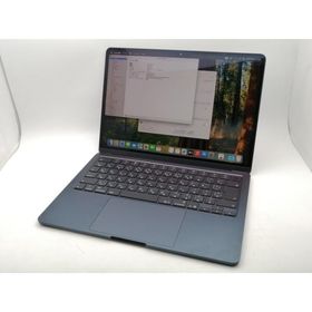 【中古】Apple MacBook Air 13インチ (M4,2025) M4(CPU:10C/GPU:8C) 16GB/256GB ミッドナイト MW123J/A【千葉】保証期間１ヶ月【ランクA】