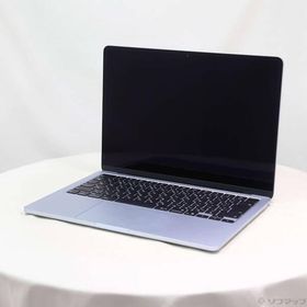 〔中古〕Apple(アップル) MacBook Air 13.6-inch Early-2025 MC6T4J／A Apple M4 10コアCPU_8コアGPU 16GB SSD256GB スカイブルー 〔26.3 Tahoe〕〔305-ud〕