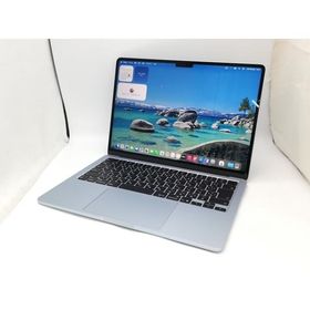 【中古】Apple MacBook Air 13インチ (M4,2025) M4(CPU:10C/GPU:8C) 16GB/256GB スカイブルー MC6T4J/A【秋葉4号】保証期間１ヶ月【ランクA】
