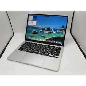 【中古】Apple MacBook Air 13インチ (M4,2025) M4(CPU:10C/GPU:8C) 16GB/256GB シルバー MW0W3J/A【鹿児島中町】保証期間１ヶ月【ランクA】