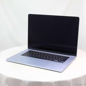 〔中古〕Apple(アップル) MacBook Air 15.3-inch Early-2025 MC7A4J／A Apple M4 10コアCPU_10コアGPU 16GB SSD256GB スカイブルー 〔26.3 Tahoe〕〔377-ud〕
