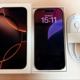 T*氏様 iPhone16 Pro 512GB デザートチタニウム