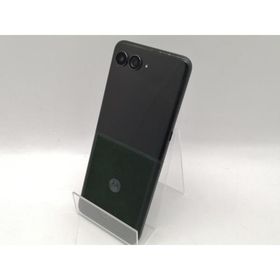 【中古】MOTOROLA 国内版 【SIMフリー】 motorola razr 60 ultra 16GB 512GB スカラベグリーン PB8U0001JP【OSU301】保証期間１ヶ月【ランクB】