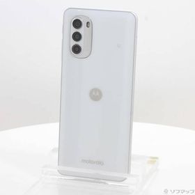 〔中古〕Motorola(モトローラ) moto g52j 5G SPECIAL 256GB パールホワイト PATM0006JP SIMフリー〔262-ud〕