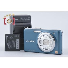 【中古】Panasonic パナソニック LUMIX DMC-FX77 スエードブルー コンパクトデジタルカメラ