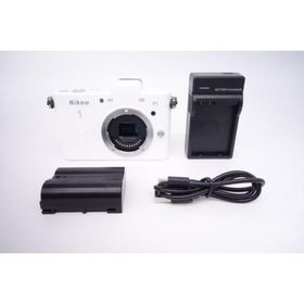 【極上品】ニコン Nikon ミラーレス一眼カメラ Nikon 1 V1 ボディ ホワイト [W2607001A]