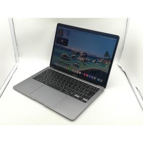 【中古】Apple MacBook Air 13インチ M1(CPU:8C/GPU:7C) 8GB/256GB スペースグレイ MGN63J/A (M1・2020)【福岡天神】保証期間１ヶ月【ランクB】