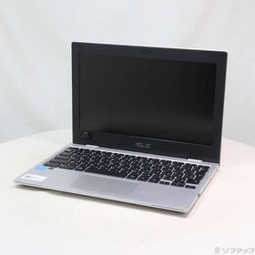 〔中古〕ASUS(エイスース) 〔展示品〕 Chromebook CX1 CX1102CKA-N00010 トランスペアレントシルバー〔262-ud〕