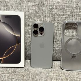 TORRASケース付 iPhone16 Pro 256GB ナチュラルチタニウム