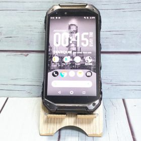 au 京セラ TORQUE G04 ブラック KYV46 本体 白ロム SIMロック解除済み SIMフリー C547840