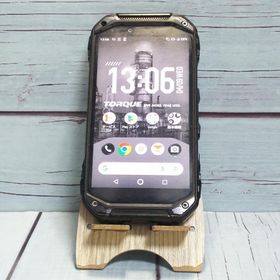 au 京セラ TORQUE G04 ブラック KYV46 本体 白ロム SIMロック解除済み SIMフリー C545208