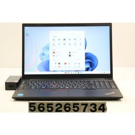 ノートパソコン Lenovo ThinkPad E15 Gen2 Core i3 1115G4 3GHz/8GB/256GB(SSD)/15.6W/FHD(1920x1080)/Win11