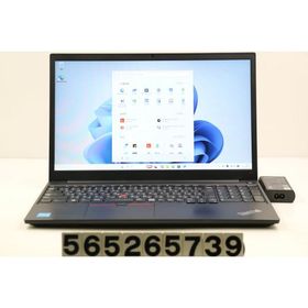 ノートパソコン Lenovo ThinkPad E15 Gen2 Core i3 1115G4 3GHz/8GB/256GB(SSD)/15.6W/FHD(1920x1080)/Win11