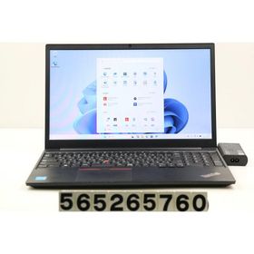 ノートパソコン Lenovo ThinkPad E15 Gen2 Core i3 1115G4 3GHz/8GB/256GB(SSD)/15.6W/FHD(1920x1080)/Win11