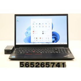 ノートパソコン Lenovo ThinkPad E15 Gen2 Core i3 1115G4 3GHz/8GB/256GB(SSD)/15.6W/FHD(1920x1080)/Win11